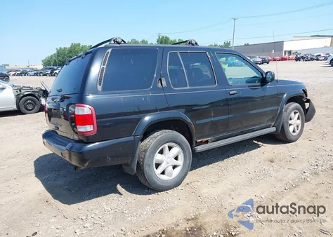 2001 Nissan Pathfinder Le из США, поврежденный, VIN JN8DR07Y01W514002